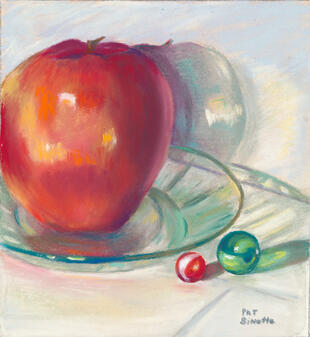 Apple with Marbles